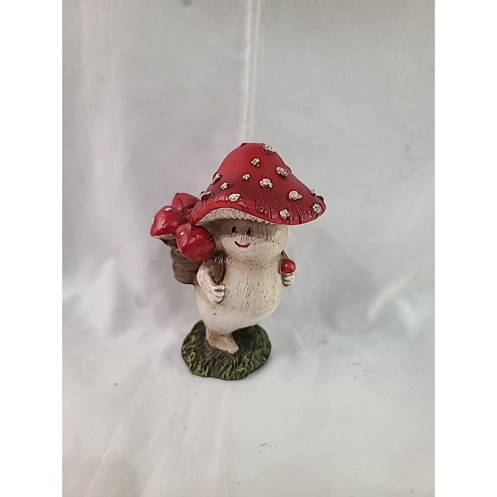 Mushroom Figure Resin Figurine Celestial Whimsigoth